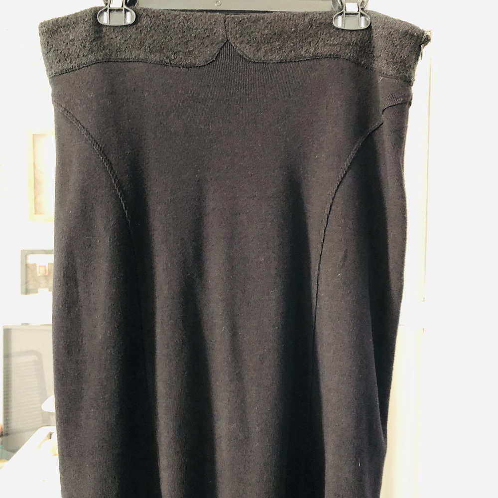 cabi Licorice Sweater Skirt M (Style 170)